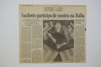 Sacilotto participa de mostra na Itália