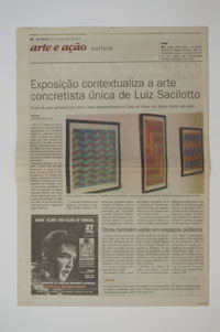 Exposição contextualiza a arte concretista única de Luiz Sacilotto